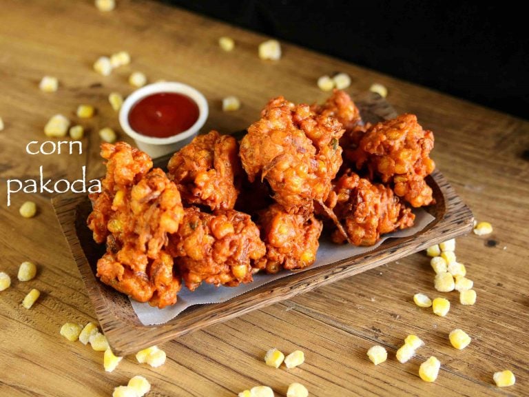 ಕಾರ್ನ್ ಪಕೋಡಾ ರೆಸಿಪಿ | corn pakoda in kannada | ಕಾರ್ನ್ ಭಜಿಯಾ
