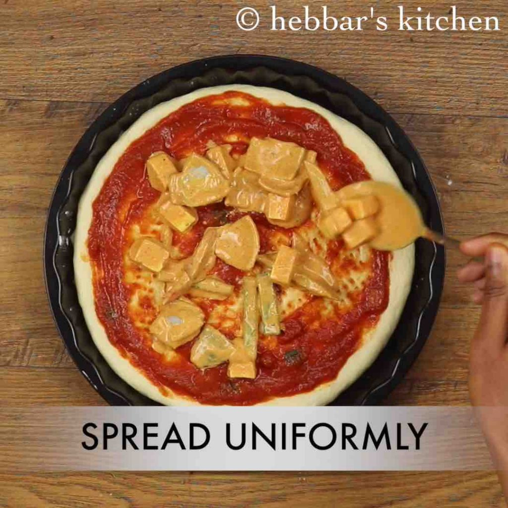 paneer pizza recipe