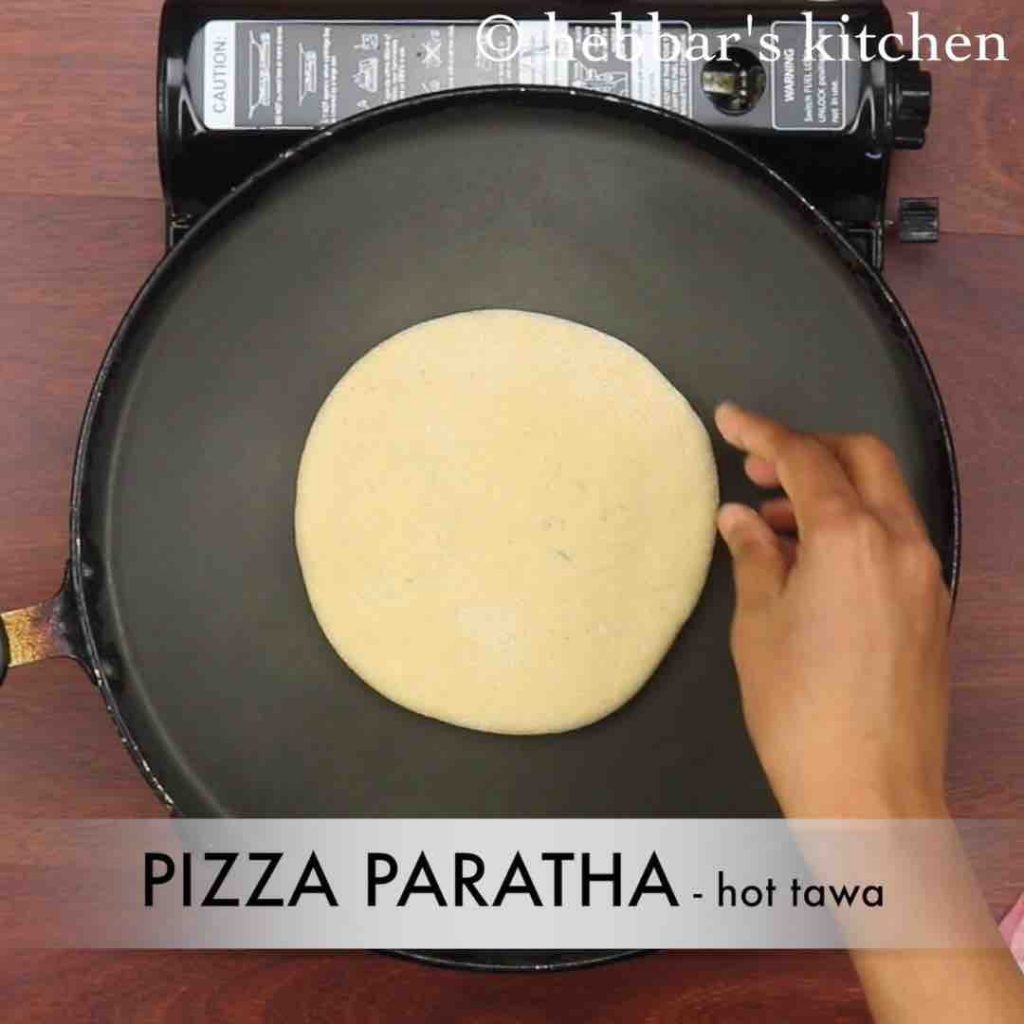 pizza paratha recipe
