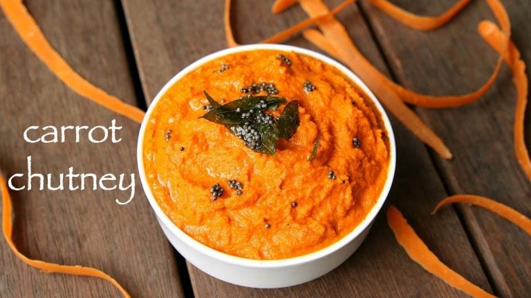 ಕ್ಯಾರೆಟ್ ಚಟ್ನಿ | carrot chutney in kannada | ಗಾಜರ್ ಕಿ ಚಟ್ನಿ