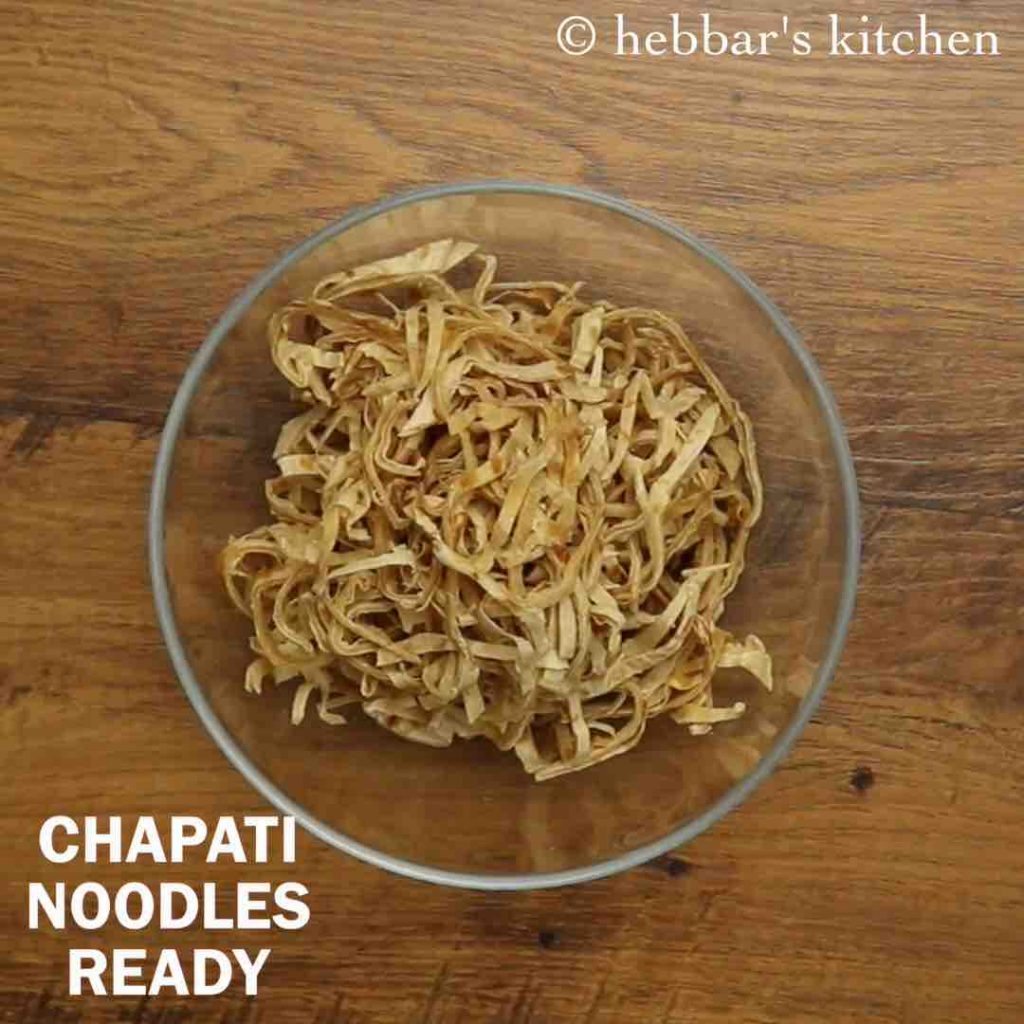 chapati noodles recipe