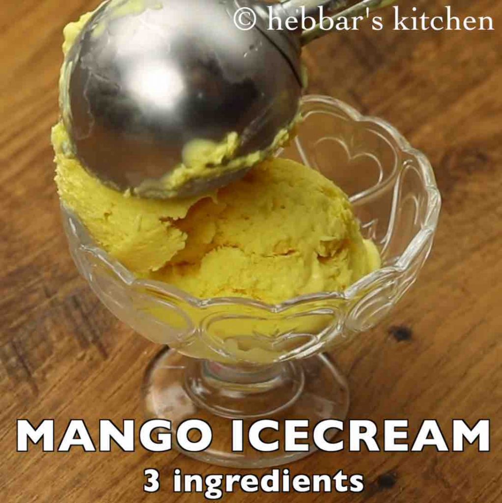 how to make homemade mango ice cream
