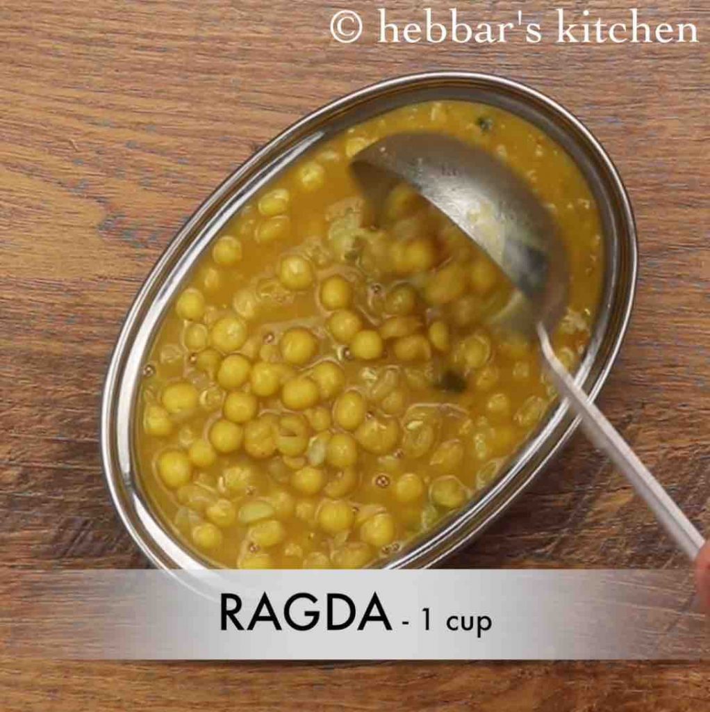 how to make ragda chaat