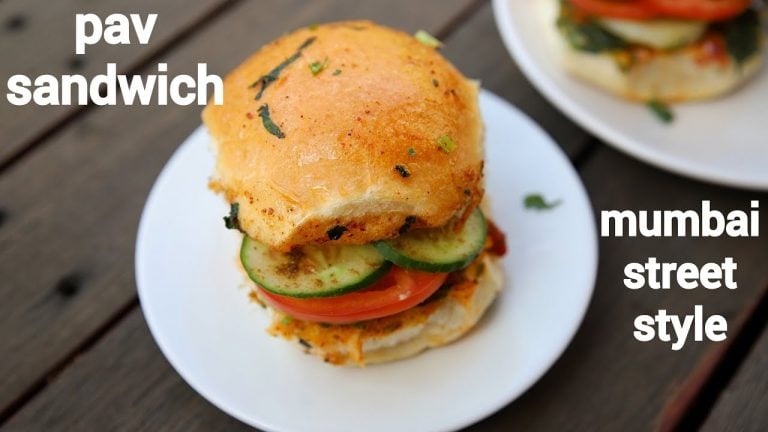 पाव सैंडविच रेसिपी | pav sandwich in hindi | हाउ टू मेक मसाला पाव सैंडविच