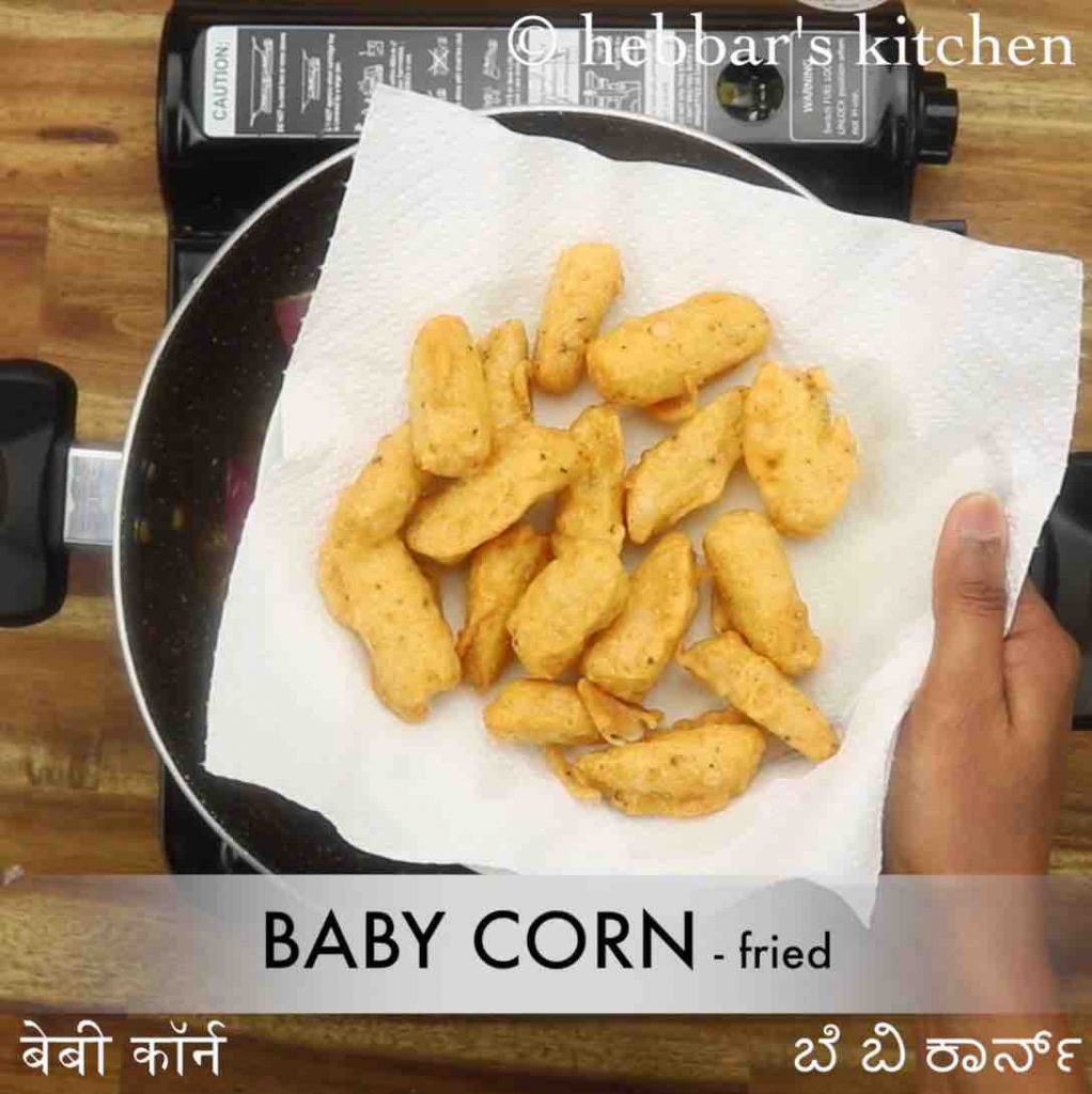 crispy chilli baby corn