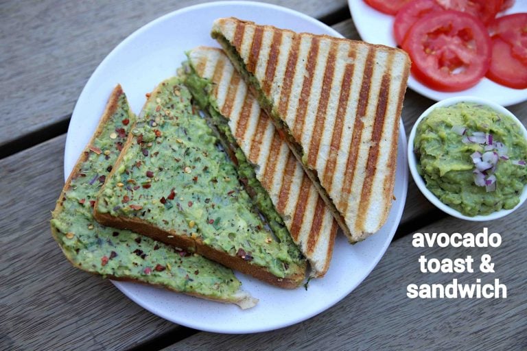 एवोकाडो टोस्ट रेसिपी | avocado toast in hindi | एवोकाडो सैंडविच