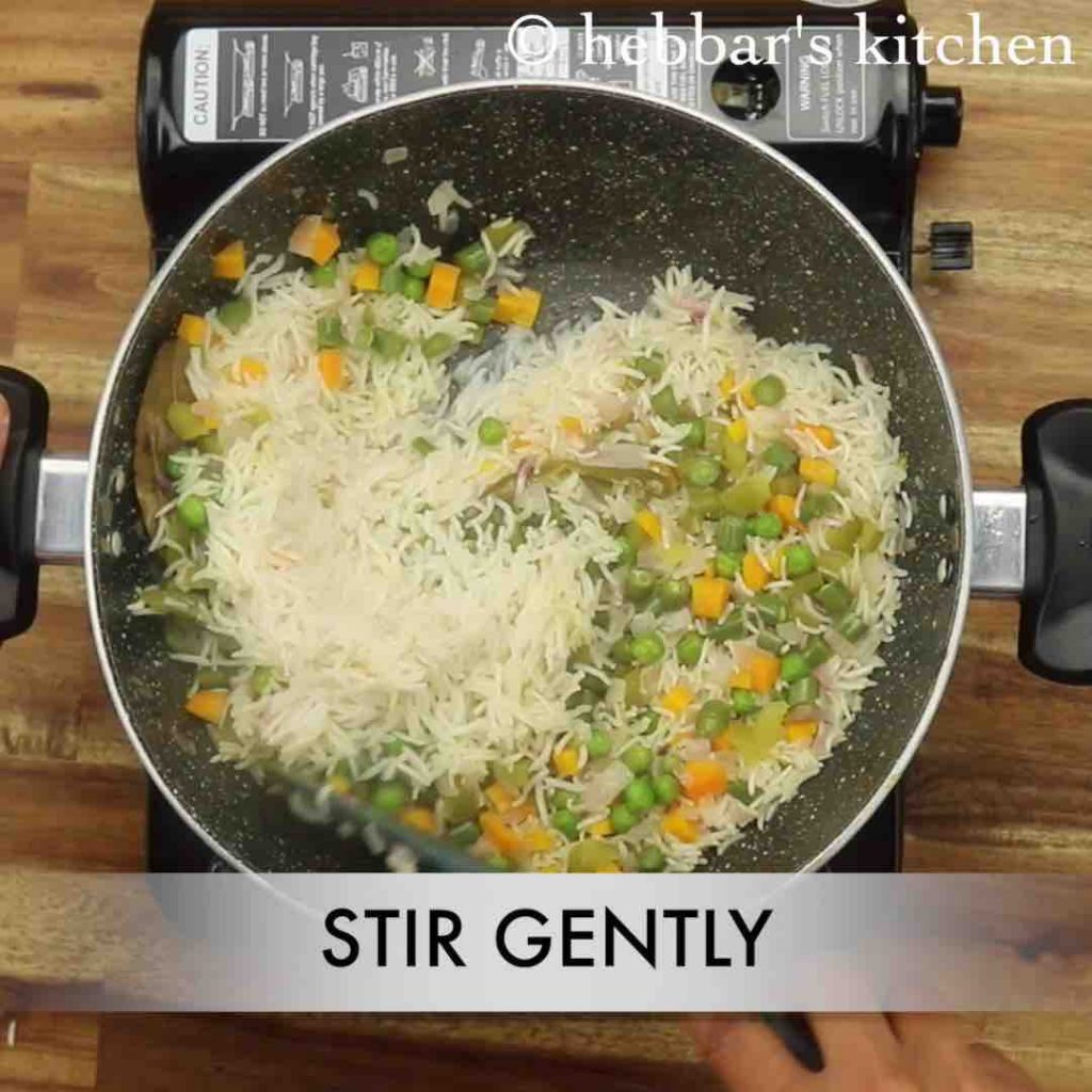 quick one pot vegetable rice