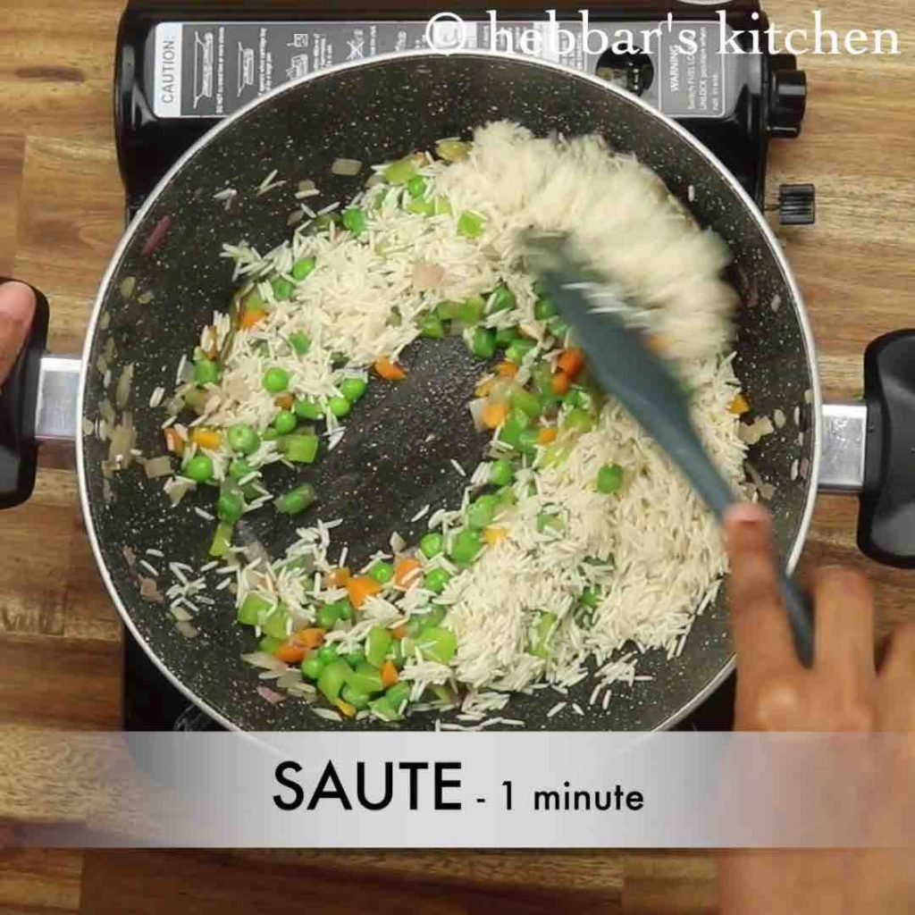 mix veg rice