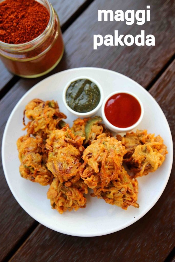 maggi pakoda recipe