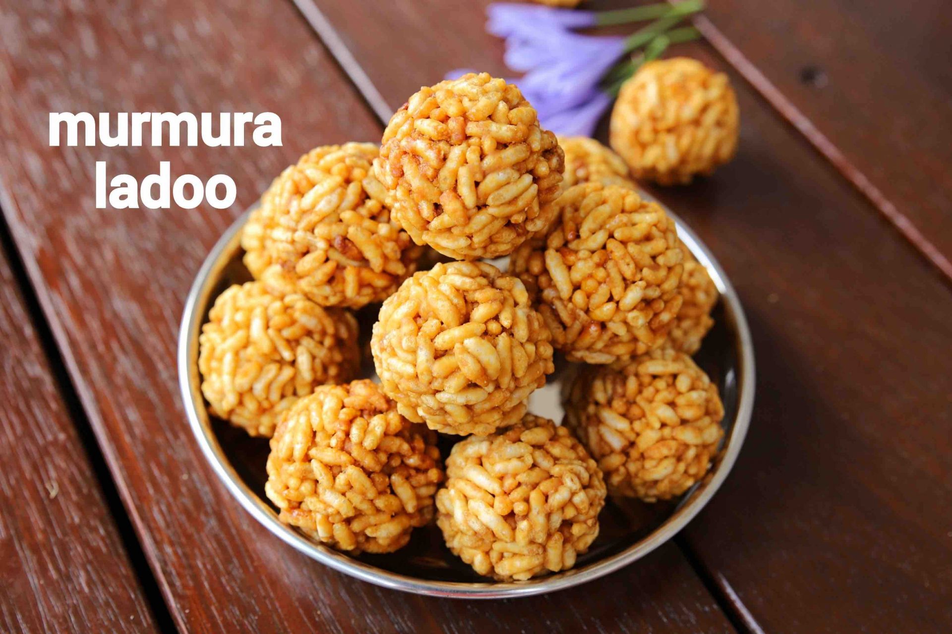 Pori Urundai Recipe Murmura Laddu Murmure Ke Ladoo Puffed Rice Ladoo 8685