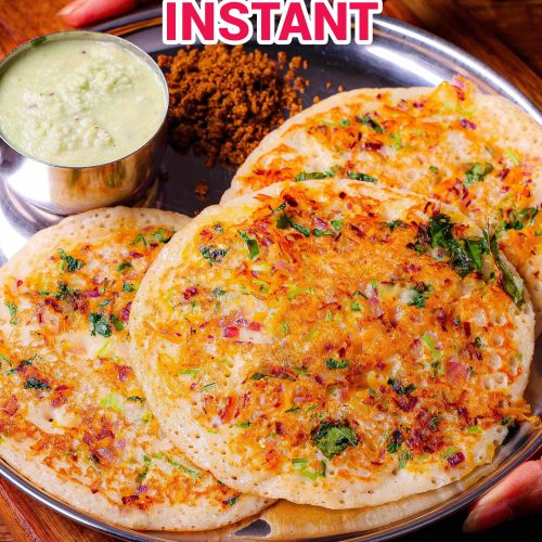 Bread Uttapam Recipe