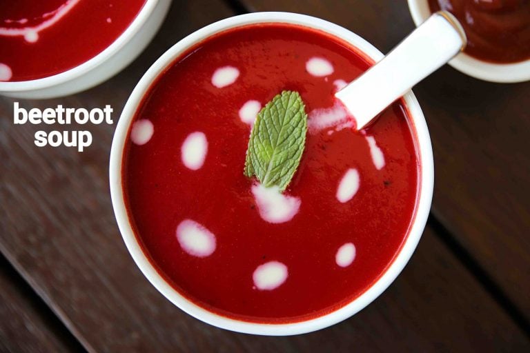 beetroot soup recipe | beetroot and carrot soup | beet soup recipe