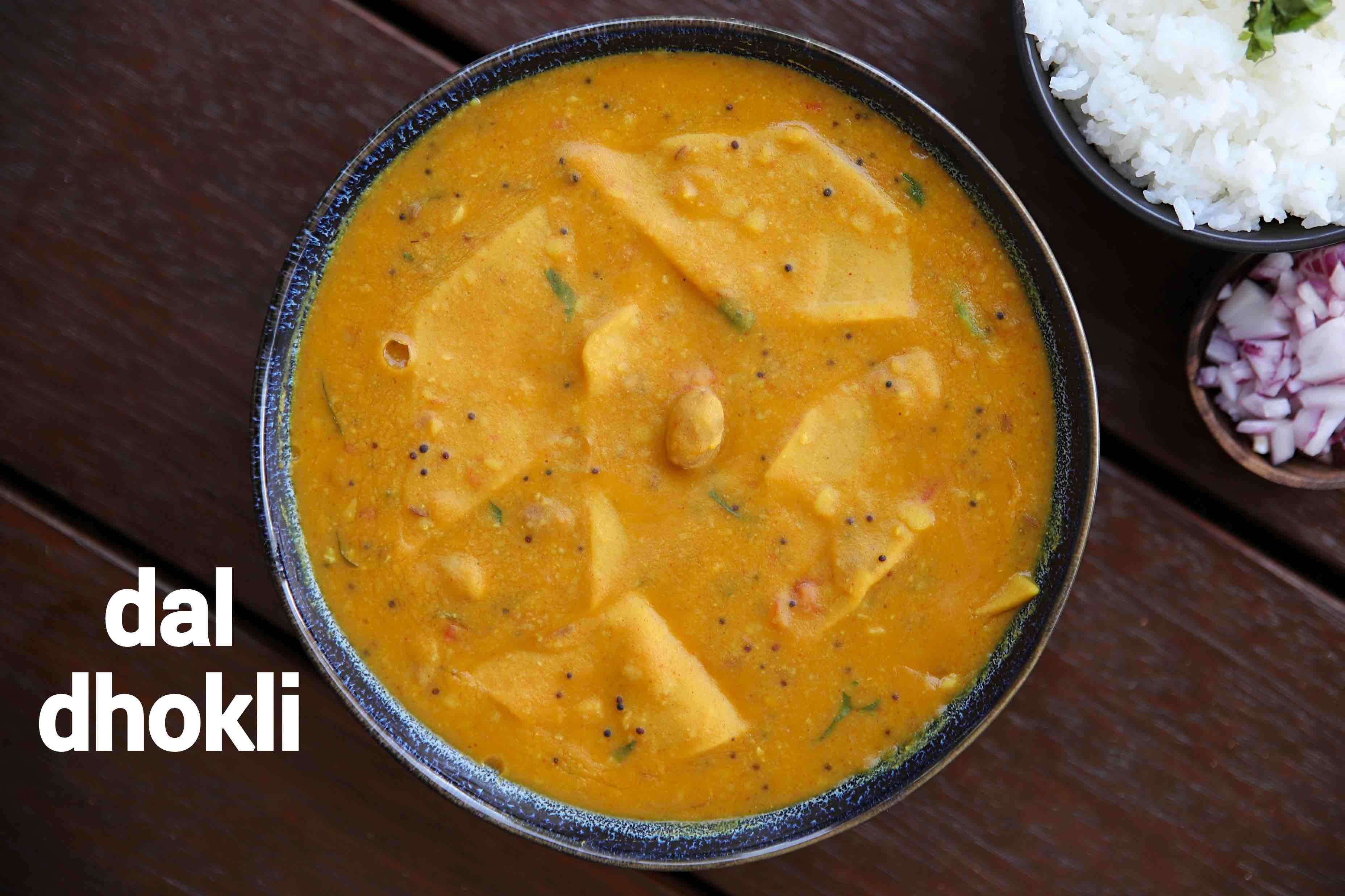 dal dhokli recipe | how to make traditional gujarati dal dhokli