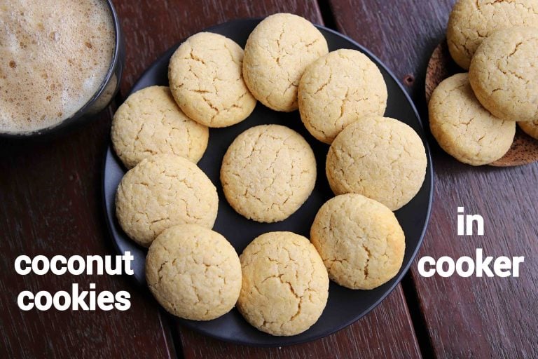 कोकोनट कुकीज़ रेसिपी | coconut cookies in hindi | नारियल बिस्कुट