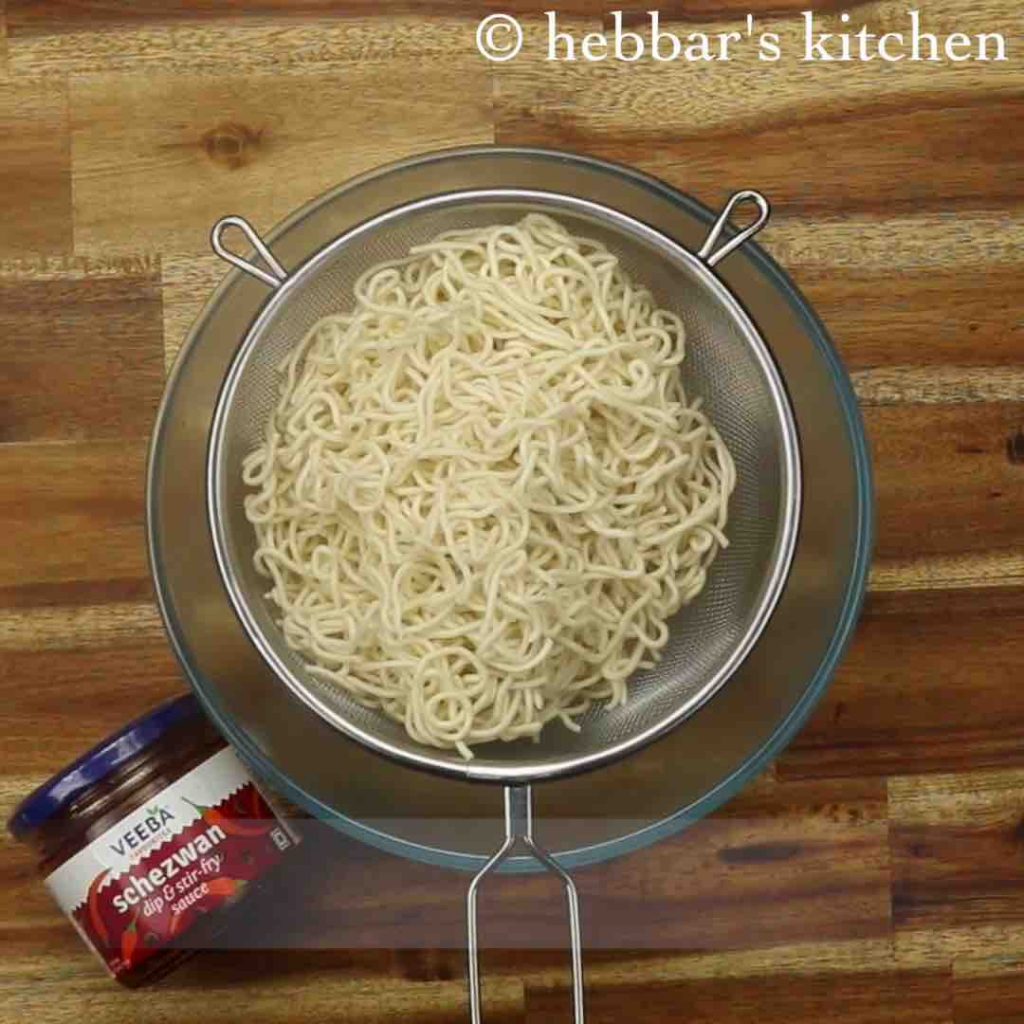 schezwan noodles recipe