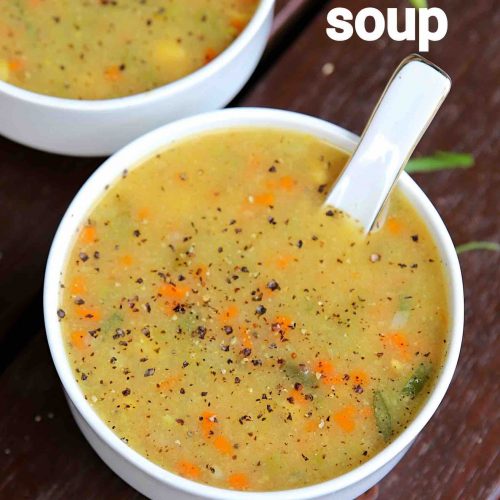 sweet corn soup recipe