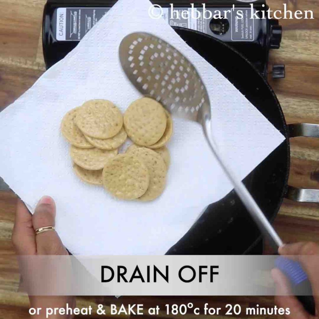 how to make fried papdi