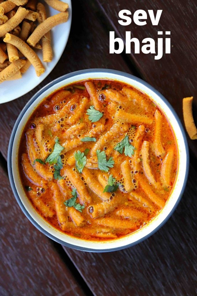 sev bhaji recipe