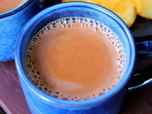 Ginger Milk Tea (Adrak Chai) - Swasthi's Recipes