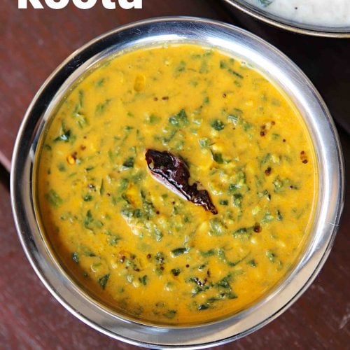 spinach moong dal