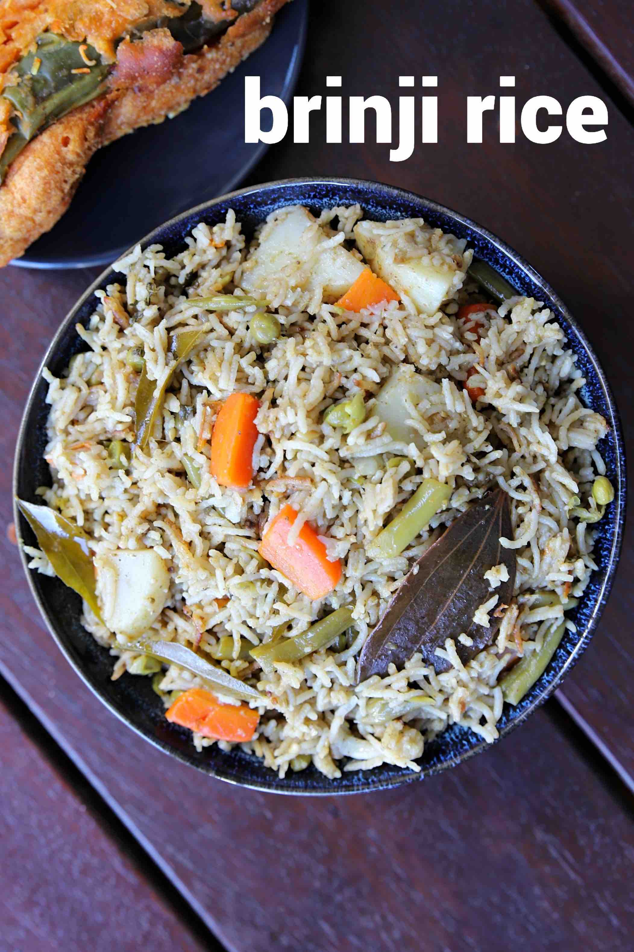 Brinji Rice Recipe In Tamil Brinji Sadam In Tamil How To Make Brinji Rice In Tamil