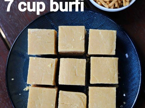 7 Cups Cake or Barfi - Diwali Sweet Recipe Recipe | Yummly