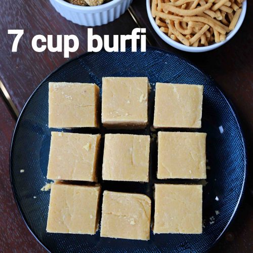 7 cup barfi recipe