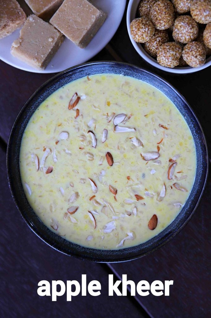 apple kheer recipe