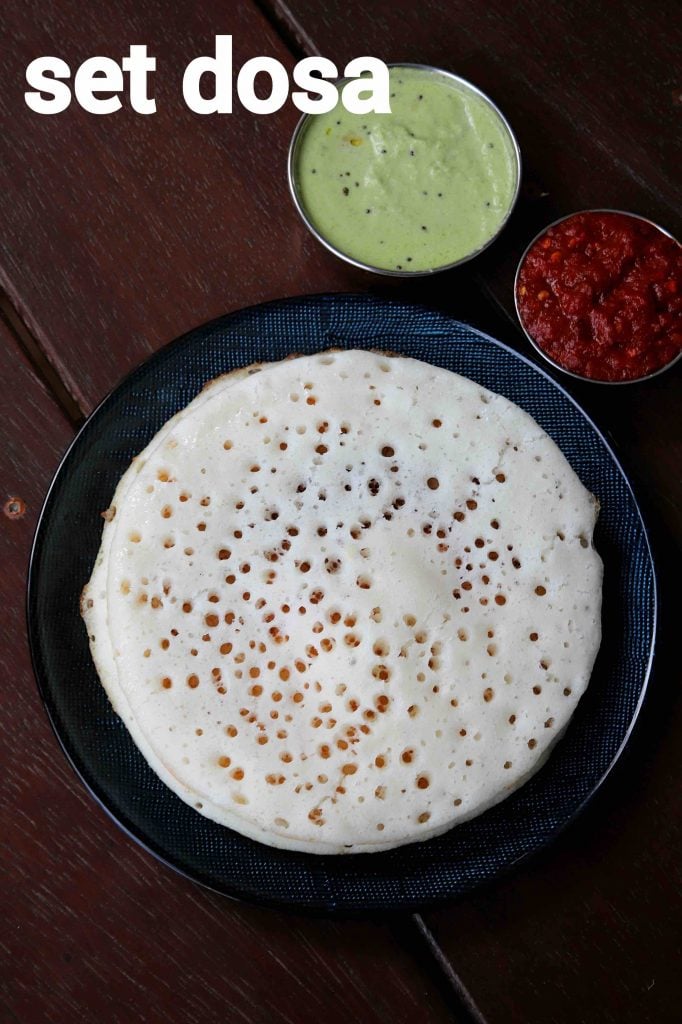 set dosa recipe