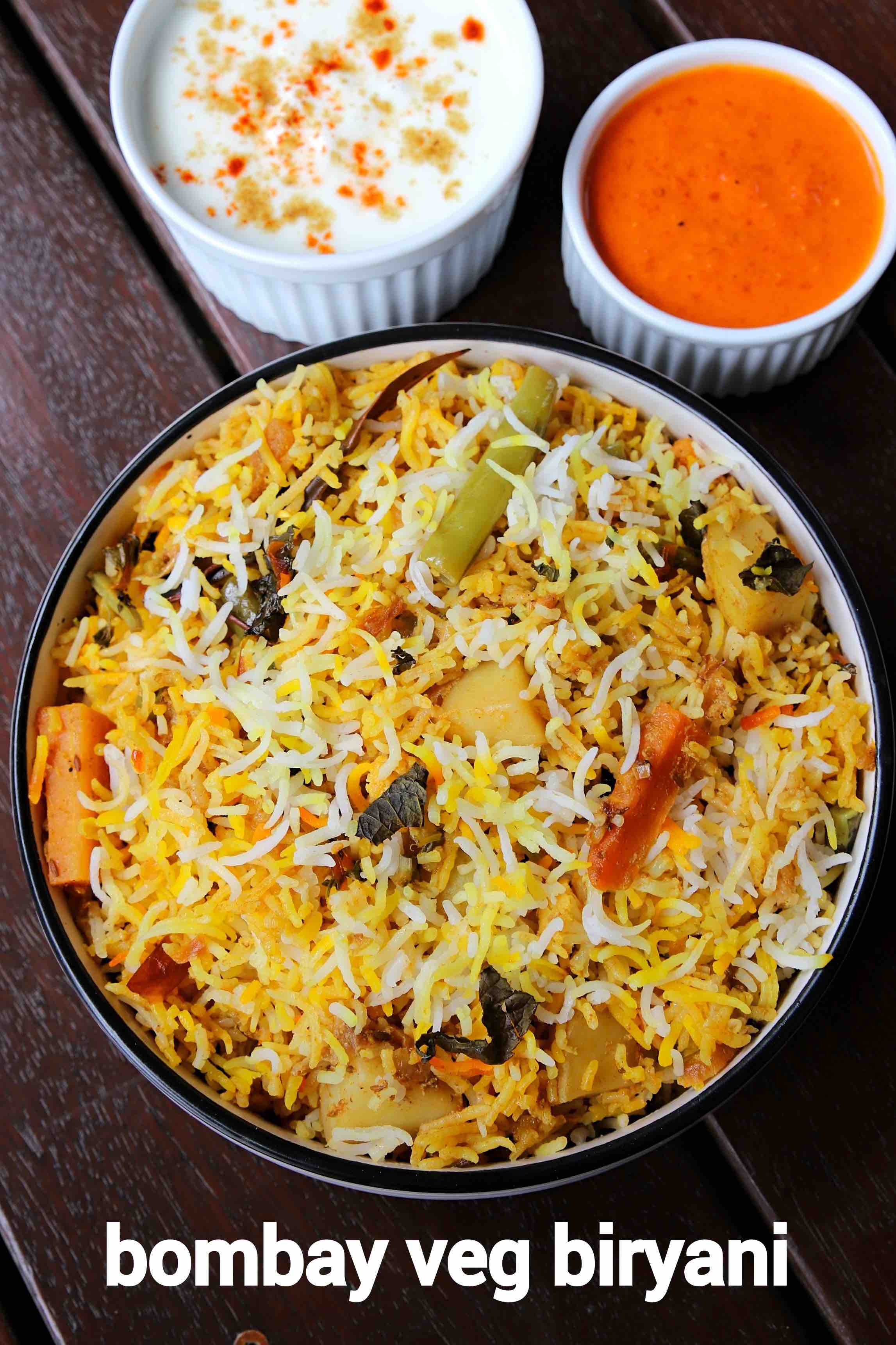 Bombay Biryani Recipe Mumbai Biryani Bombay Veg Biriyani