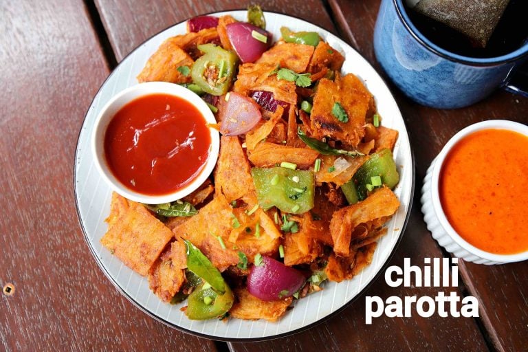 चिली परोटा रेसिपी | chilli parotta in hindi | चिली पराठा रेसिपी | चिली कोथू परोटा