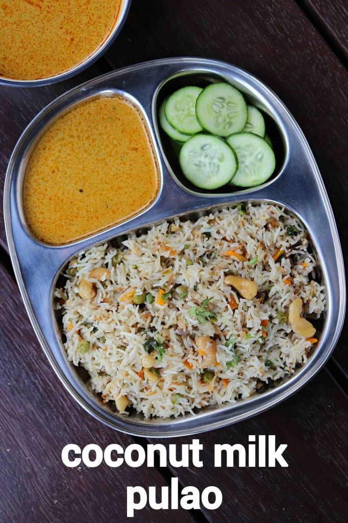 coconut milk pulao recipe