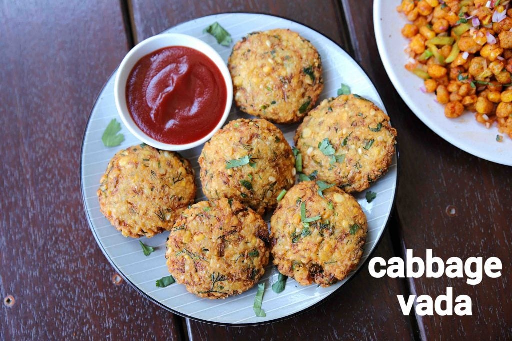 cabbage vada recipe