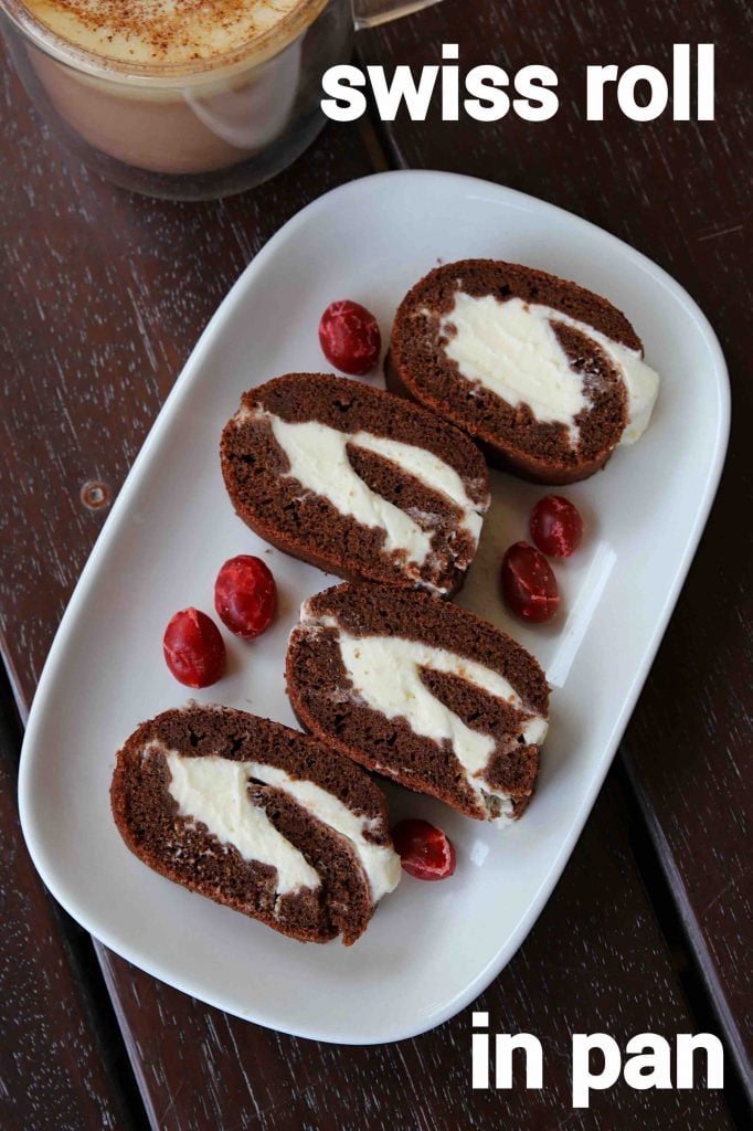 christmas swiss roll