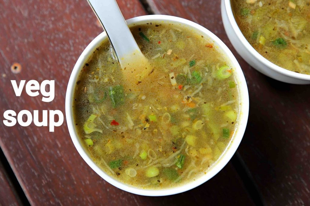 mix veg soup recipe