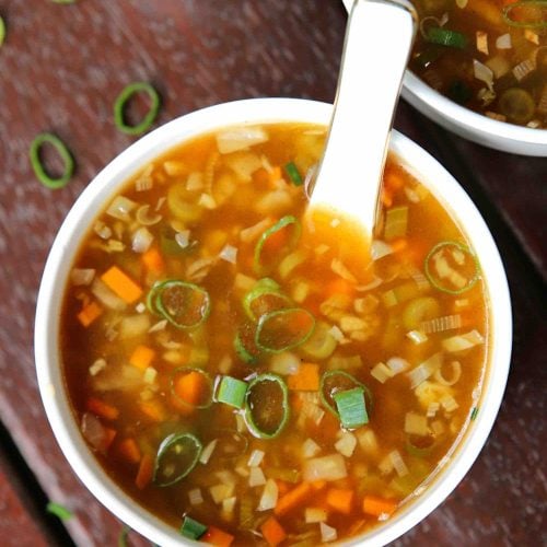 hot and sour soup recipe