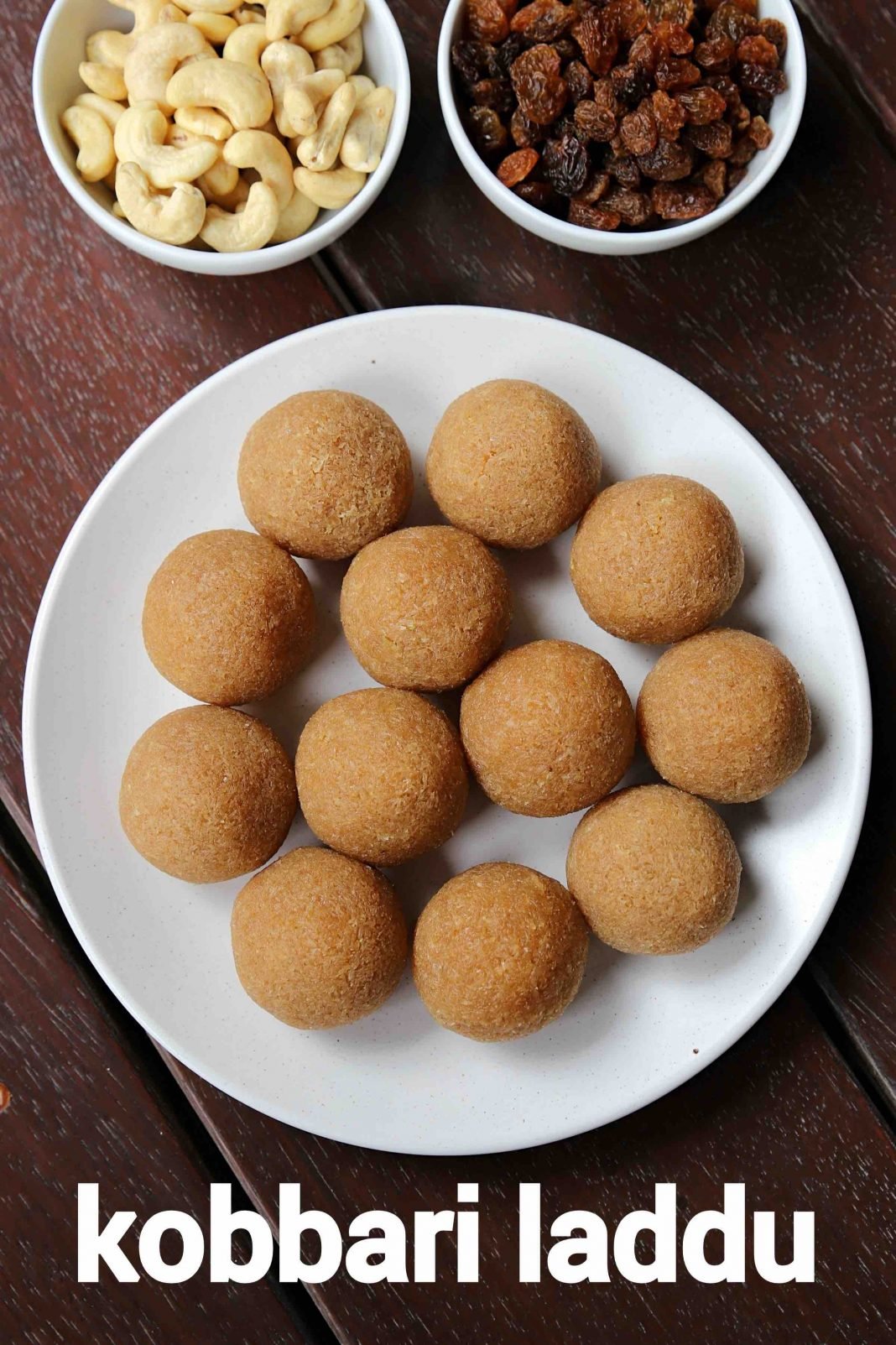 Kobbari Laddu Recipe Coconut Jaggery Ladoo Kobbari Undalu Kobbari Louz 1937