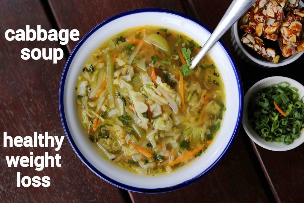 गोभी के साथ सब्जी का सूप  