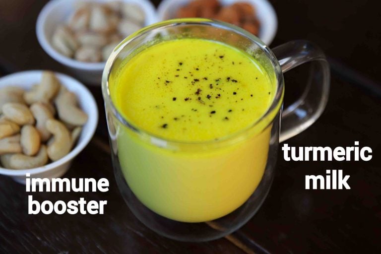 टर्मरिक मिल्क रेसिपी  | turmeric milk in hindi | स्वर्ण दूध | मसाला हल्दी दूध