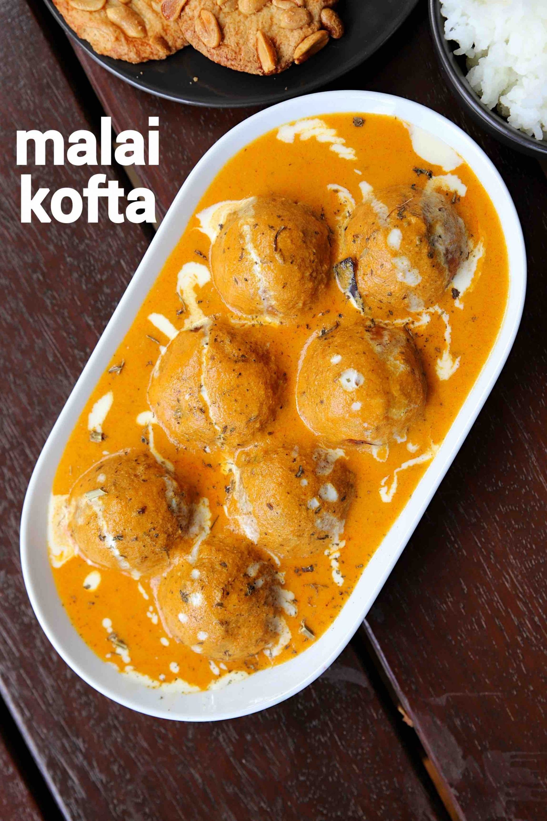 malai kofta recipe | malai kofta curry | creamy kofta balls curry