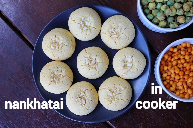 nankhatai recipe | nankhatai biscuit in cooker | nan khatai cookies