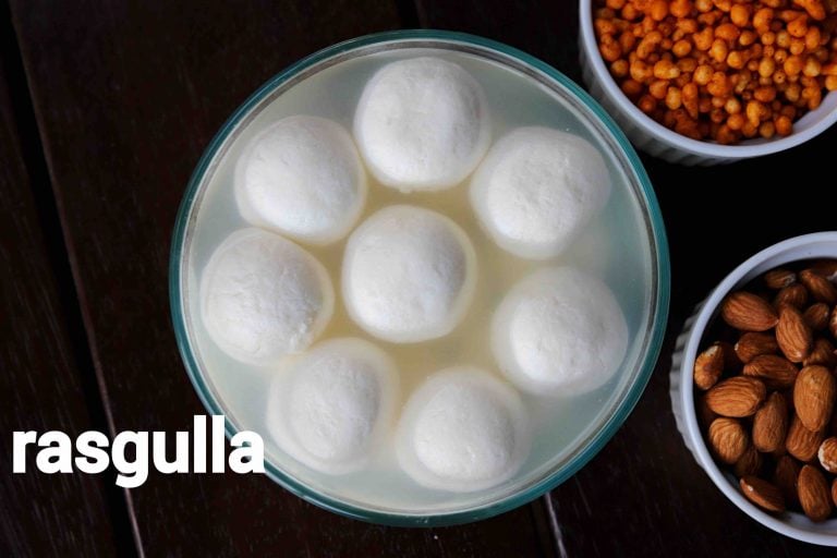 rasgulla recipe | bengali rosogulla | how to make sponge rasgulla