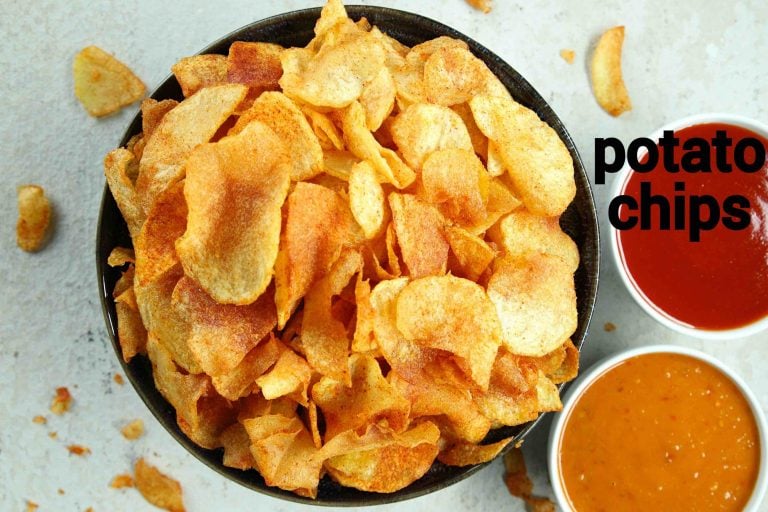 potato chips recipe | homemade potato wafers | aloo chips recipe