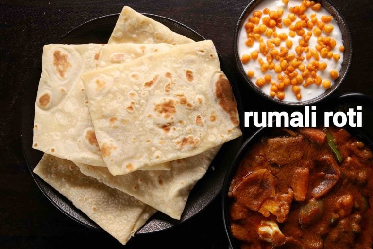 रुमाली रोटी रेसिपी | rumali roti in hindi | होममेड होटल-स्टाइल मांडा रोटी