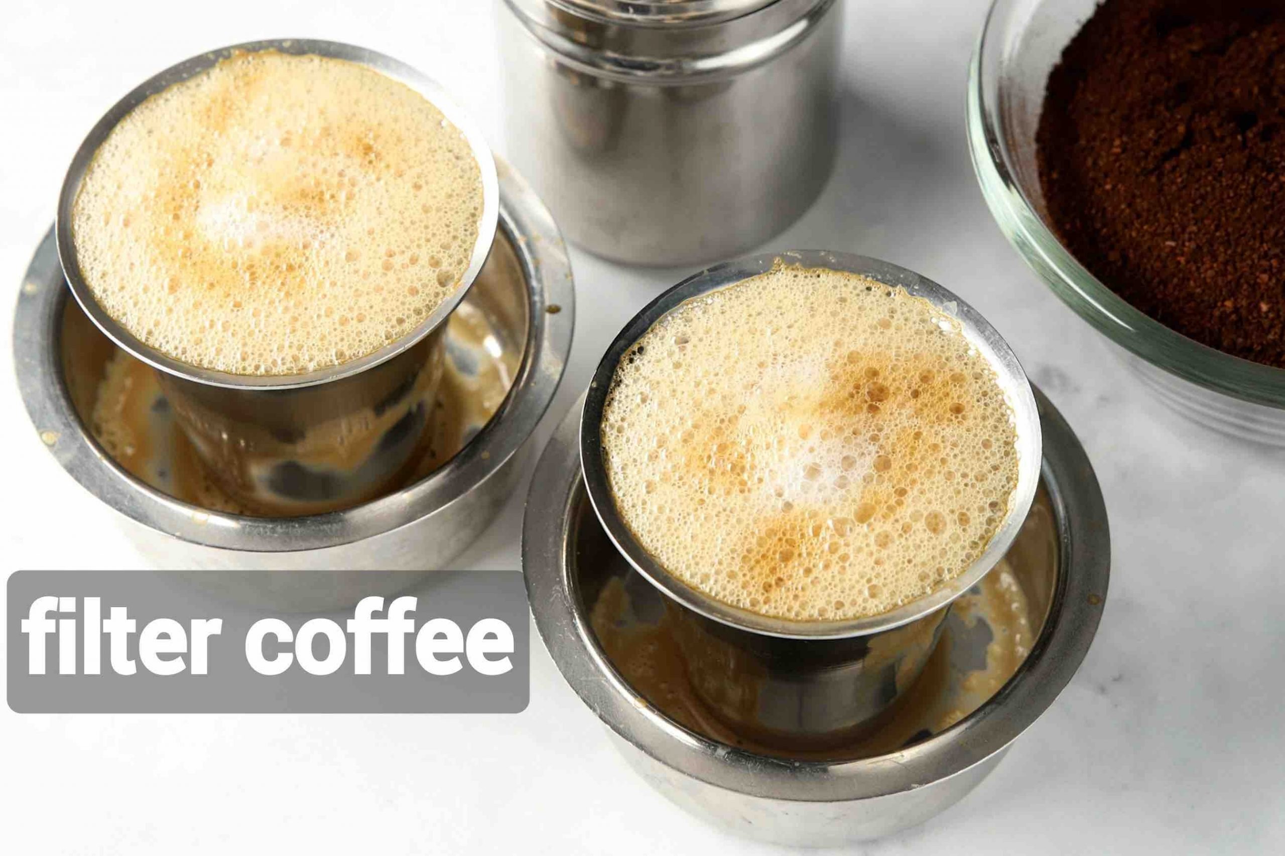 how to make bru coffee at home