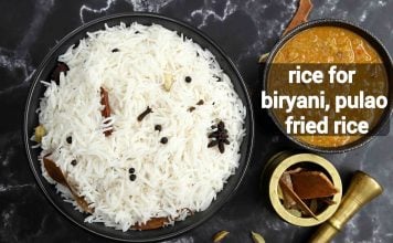 how to prepare non sticky rice for fried rice & pulao