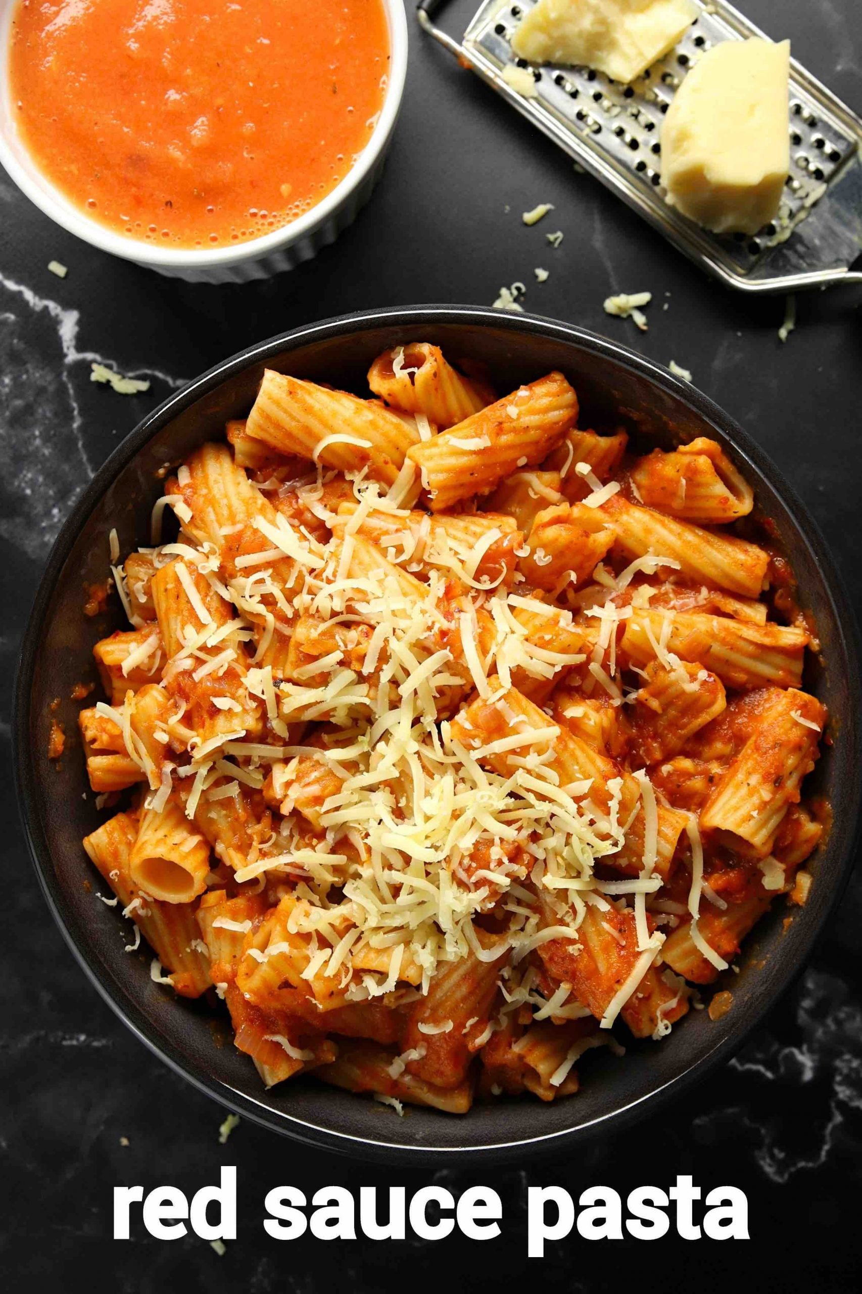 red sauce pasta recipe | how to make classic tomato sauce pasta recipe