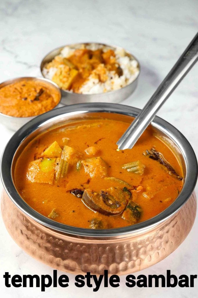 temple style sambar recipe