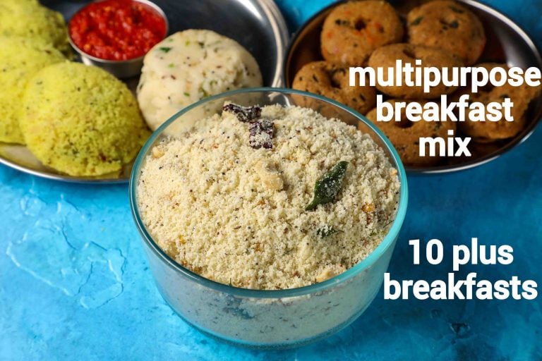 instant breakfast mix recipe | rava breakfast mix for upma, idli & vada