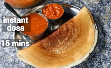 instant dosa recipe